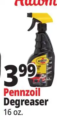 Ocean State Job Lot Pennzoil Degreaser offer