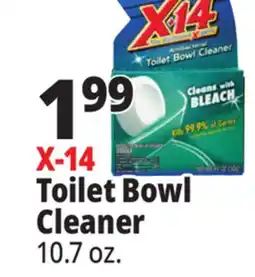Ocean State Job Lot X-14 Antibacterial Drop-In Toilet Bowl Cleaner offer