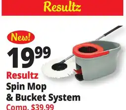Ocean State Job Lot Resultz Spin Mop & Bucket System offer