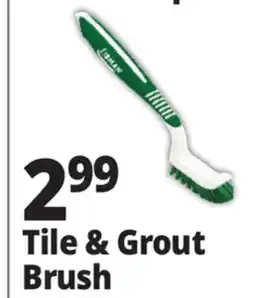 Ocean State Job Lot Libman Tile and Grout Brush offer