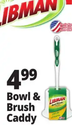 Ocean State Job Lot Libman Bowl Brush & Caddy 2 Piece offer