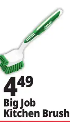 Ocean State Job Lot Libman Big Job Kitchen Brush offer
