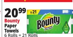Ocean State Job Lot Bounty Paper Towels offer