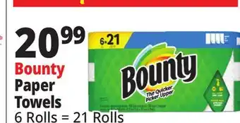 Ocean State Job Lot Bounty Paper Towels offer