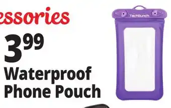 Ocean State Job Lot TechBunch Floating Universal Waterproof Pouch offer