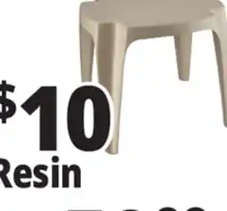 Ocean State Job Lot Resin Side Table offer