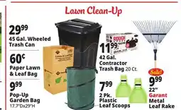 Ocean State Job Lot Lawn Clean-Up offer