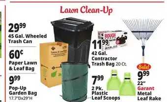 Ocean State Job Lot Lawn Clean-Up offer