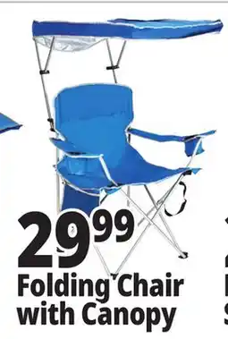 Ocean State Job Lot Folding Chair with Canopy offer