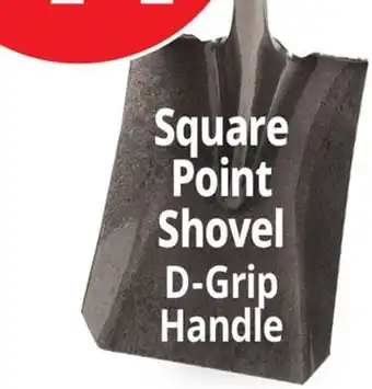 Ocean State Job Lot Tiller & Rowe Fiberglass Handles Square Point Shovel offer