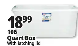 Ocean State Job Lot Sterilite Latch Top Storage Box 106 Qt offer