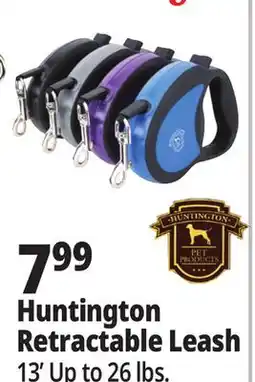 Ocean State Job Lot Huntington Pet Products Small Retractable Dog Leash 13' offer