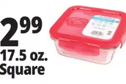 Ocean State Job Lot Glass Food Storage Container 19 oz offer