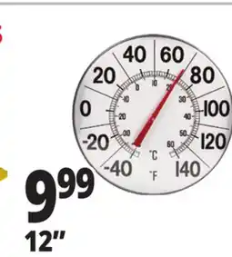 Ocean State Job Lot 12 Garden Thermometer offer
