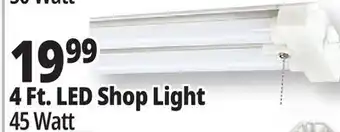 Ocean State Job Lot 4 Ft. LED Shop Light offer