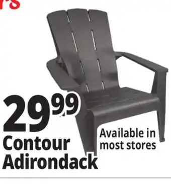 Ocean State Job Lot Adirondack Chair Contour offer
