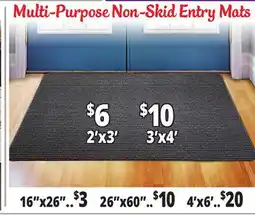 Ocean State Job Lot Non-Skid Entry Mat offer