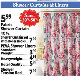 Ocean State Job Lot Shower Curtains offer