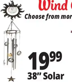 Ocean State Job Lot 38 Solar Wind Chimes offer