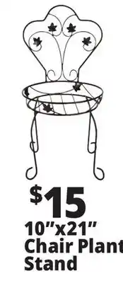 Ocean State Job Lot 10x21 Chair Plant Stand offer