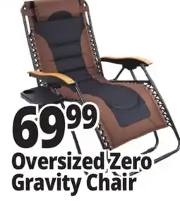 Ocean State Job Lot Oversized Zero Gravity Chair offer