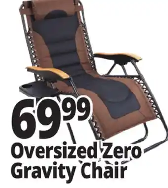 Ocean State Job Lot Oversized Zero Gravity Chair offer