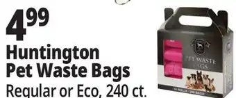 Ocean State Job Lot Huntington Pet Waste Bags offer