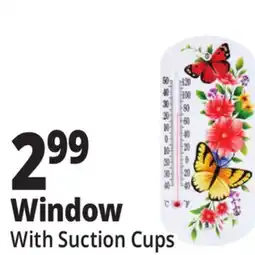 Ocean State Job Lot Outdoor Living Accents Window Thermometer offer