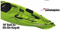 Ocean State Job Lot KL Outdoor Bali 10' Kayak Citrus offer