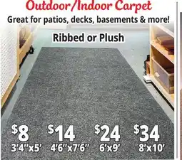 Ocean State Job Lot Outdoor/Indoor Carpet offer