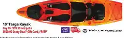 Ocean State Job Lot Wilderness Systems Targa 100 Sit-On-Top Recreational Kayak Mango offer