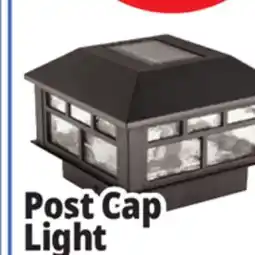 Ocean State Job Lot Solar LED Post Cap Light 5.25 offer
