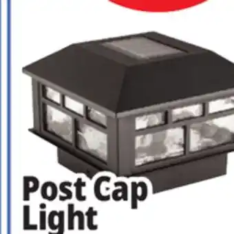 Ocean State Job Lot Solar LED Post Cap Light 5.25 offer