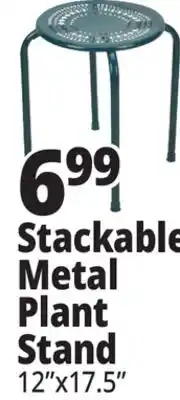 Ocean State Job Lot Stackable Metal Plant Stand offer