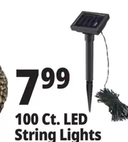 Ocean State Job Lot Solar LED String Lights 39' offer