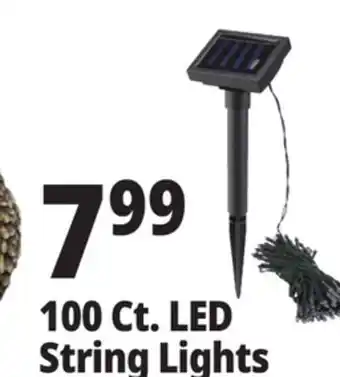 Ocean State Job Lot Solar LED String Lights 39' offer