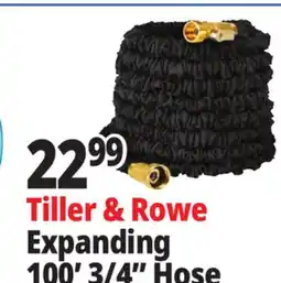Ocean State Job Lot Tiller & Rowe 3/4 Expanding Garden Hose 50' offer