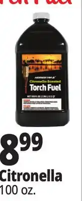 Ocean State Job Lot Citronella Torch Fuel 100 oz offer