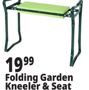 Ocean State Job Lot Tiller & Rowe Folding Garden Kneeler and Seat offer