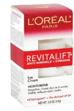 Ocean State Job Lot L'Oreal Revitalift Anti-Wrinkle + Firming Eye Cream Moisturizer .5 oz offer