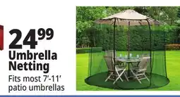 Ocean State Job Lot Outdoor Living Accents Universal Umbrella Netting 10' offer