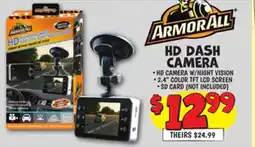 Ollie's ARMOR ALL HD DASH CAMERA offer