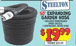 Ollie's STEELTON EXPANDING GARDEN HOSE offer