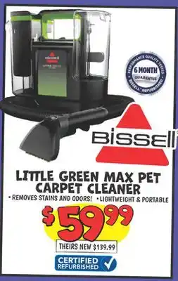 Ollie's LE GREEN MAX PET CARPET CLEANER offer