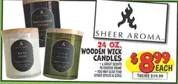 Ollie's WOODEN WICK CANDLES offer