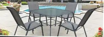 Ollie's FULL 5 PC. SET INCLUDES TABLE AND 4 CHAIRS offer