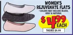Ollie's WOMEN'S REJUVENATE FLATS offer