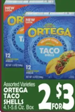Bravo Supermarkets ORTEGA TACO SHELLS offer