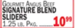 Bravo Supermarkets SIGNATURE BLEND SLIDERS offer