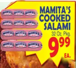 Bravo Supermarkets MAMITA'S COOKED SALAMI offer